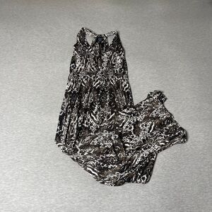 Stella Cruz Women’s Vintage Halter V-Neck Beach Maxi Dress